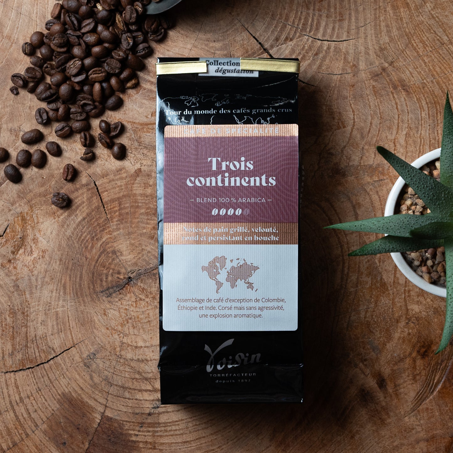 Café - Trois continents